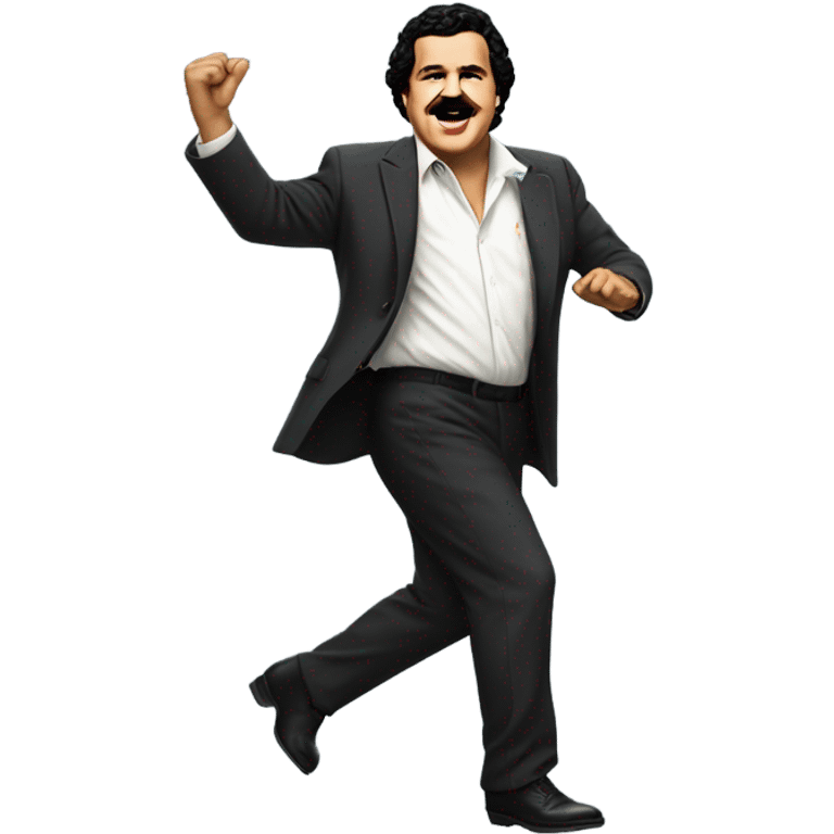 PABLO ESCOBAR DANCING IN A SUIT emoji