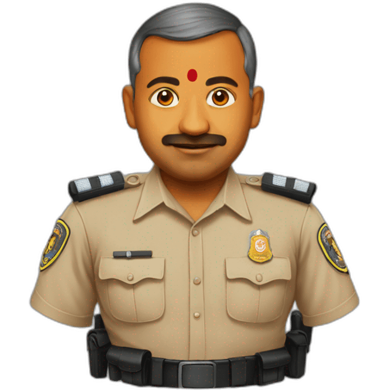 Yogi adityanath as police  emoji