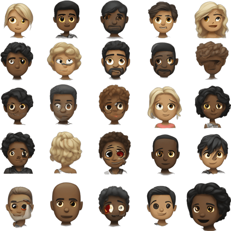 The 100 emoji but it’s 60 emoji