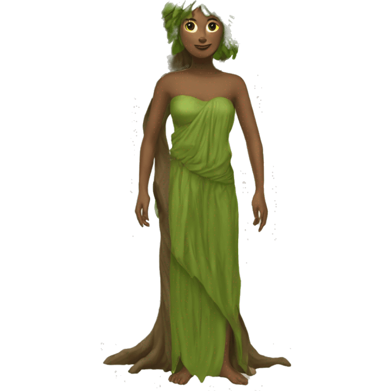 driade tree woman emoji