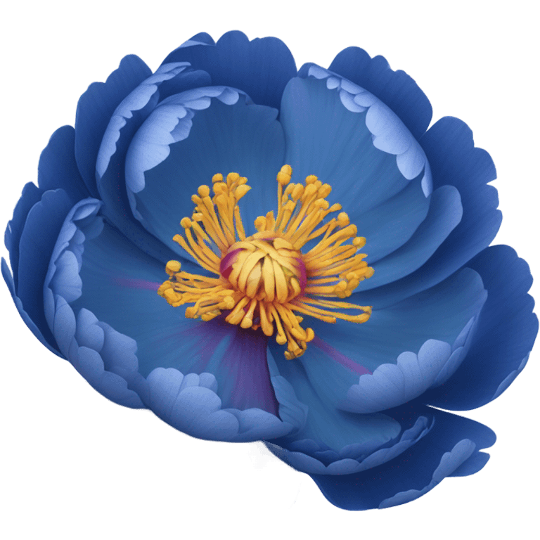 navi blue 
peony emoji