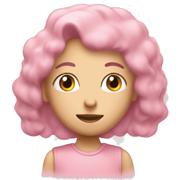 A pastel pink note book emoji