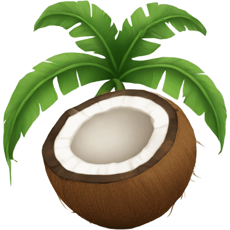 Coconut  emoji