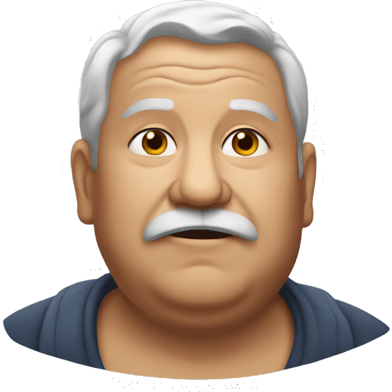 old fat man emoji