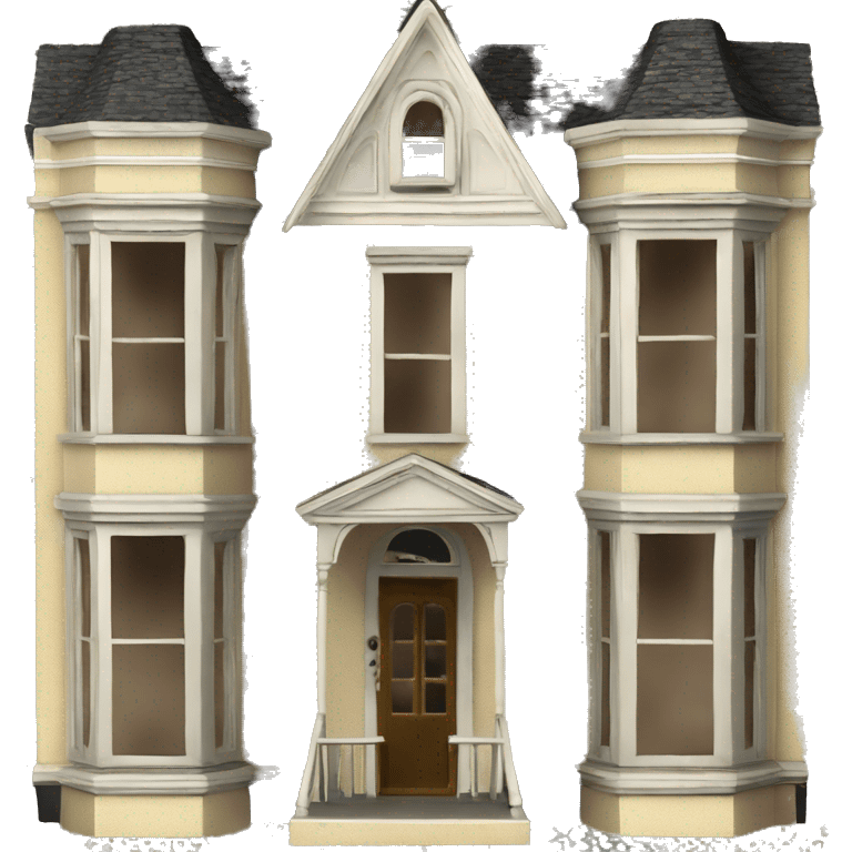 antique victorian dollhouse emoji