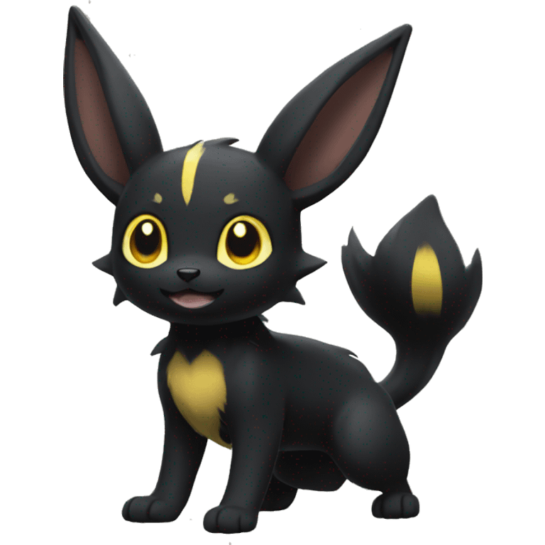 Umbreon full body emoji