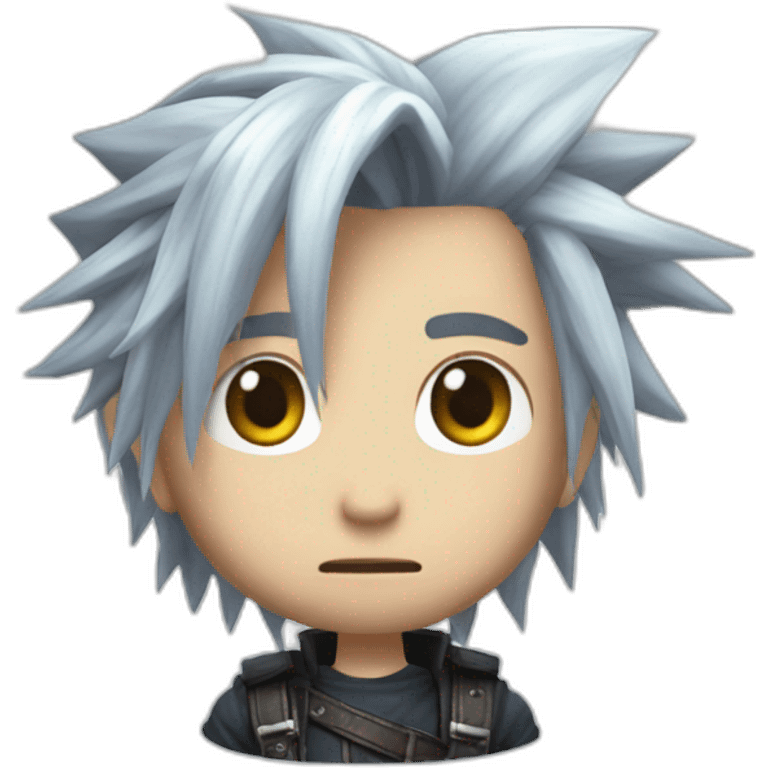 Final Fantasy 7 Cloud emoji