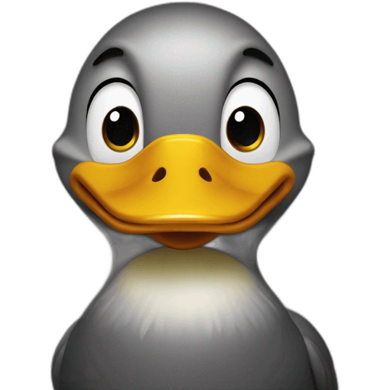 Donal duck in 30 ear emoji