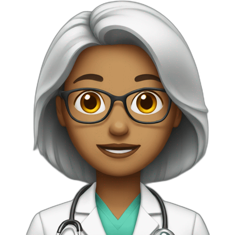 female doctor emoji