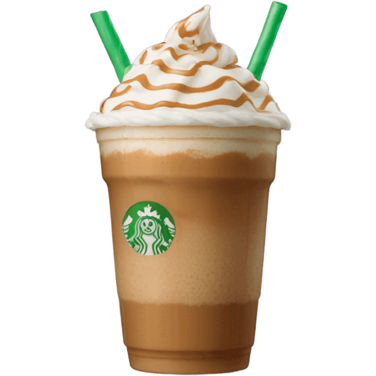 Caramel Crème Frappuccino  emoji