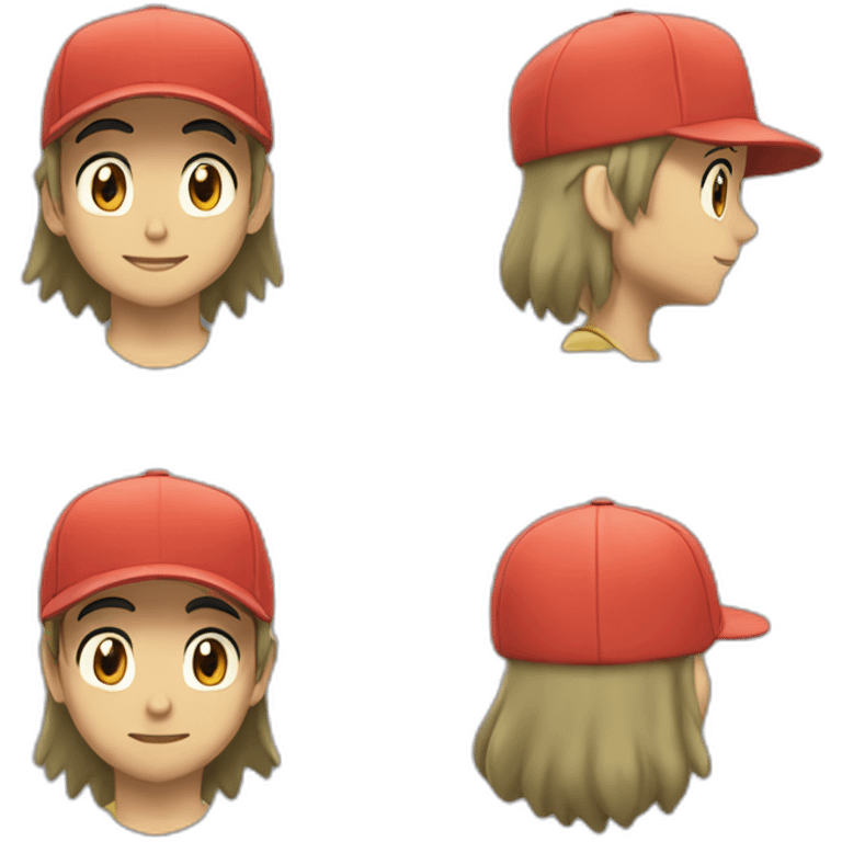 Ash from pokemon emoji