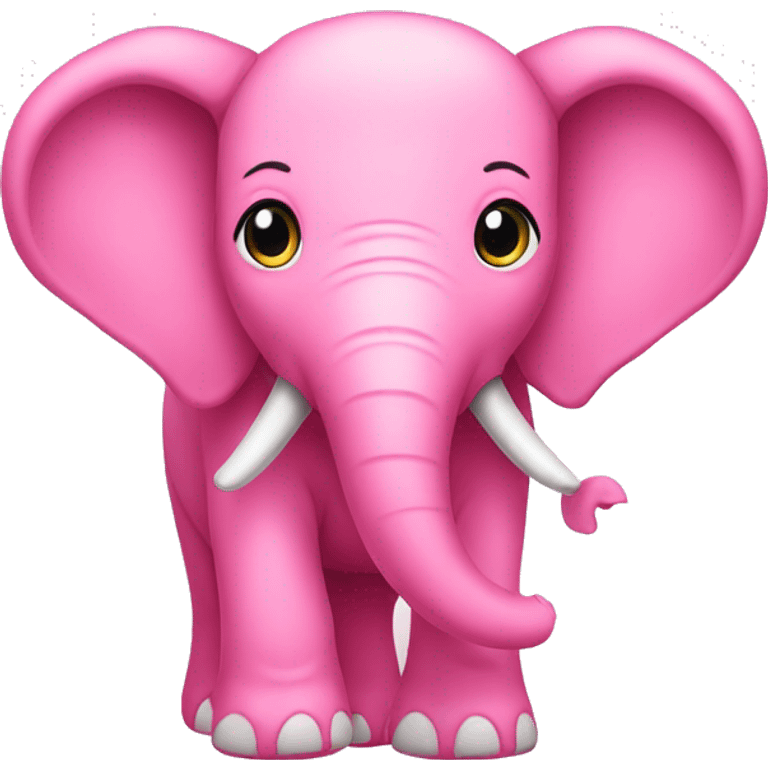 Pink elephant  emoji