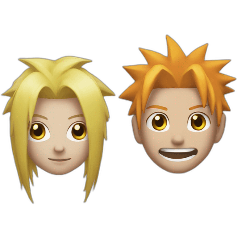 Liffy and naruto  emoji