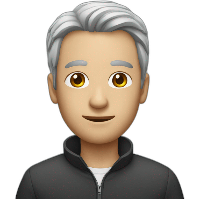 man with head for camera emoji (sigma) emoji