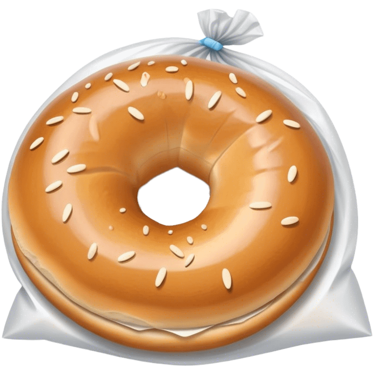 bagel in a bag emoji