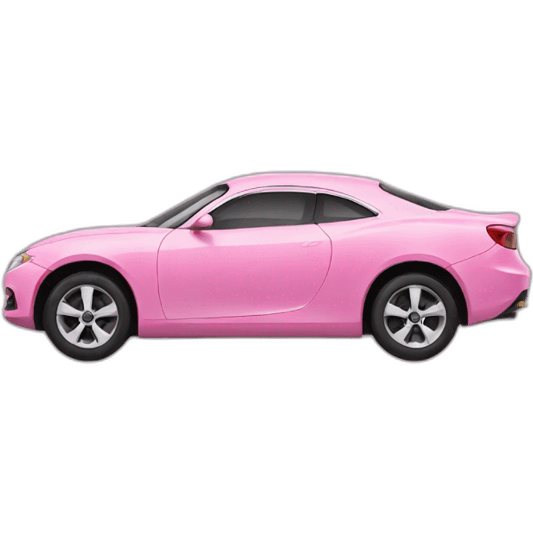 car pink emoji