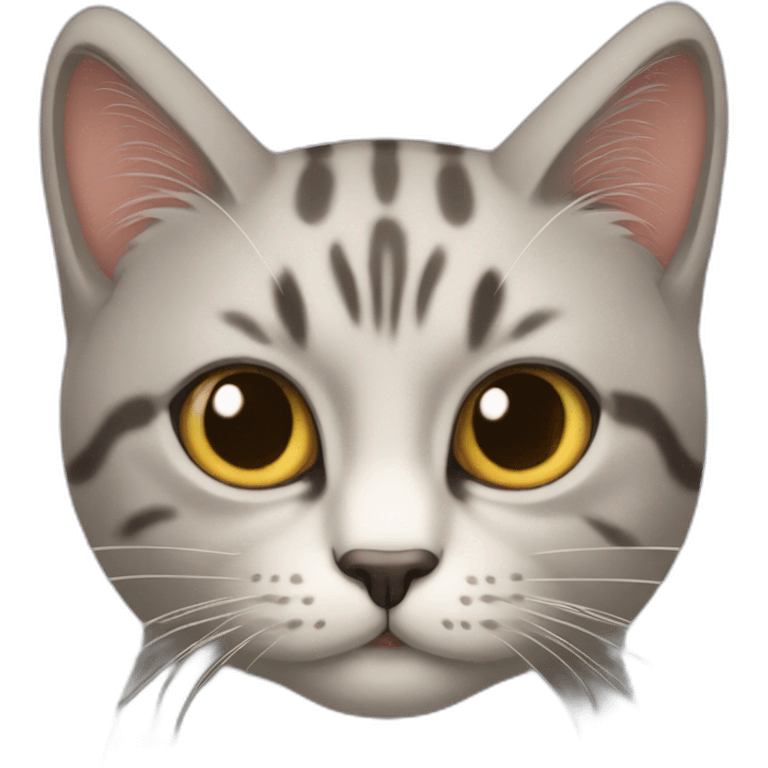 Gato con moño gatito con moño emoji