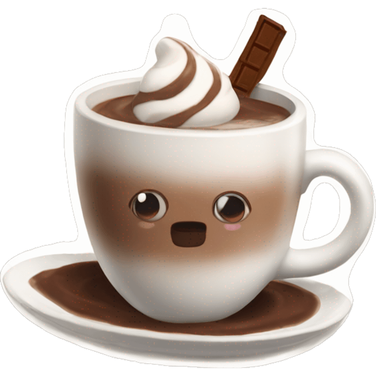 hot chocolate emoji