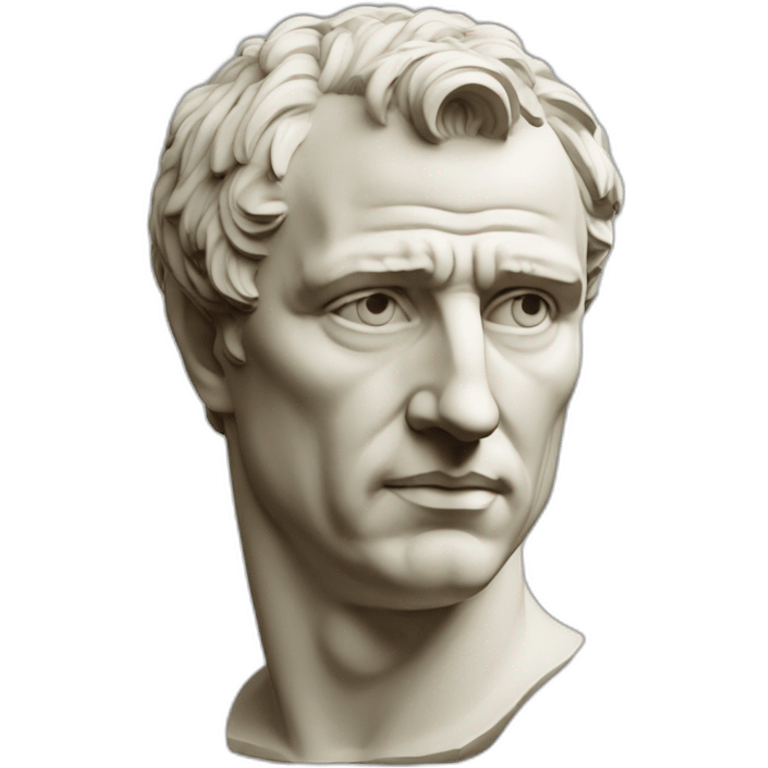 julius caesar bust arles emoji