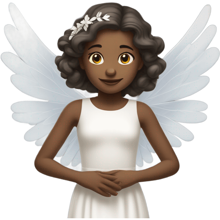 Girl angel emoji