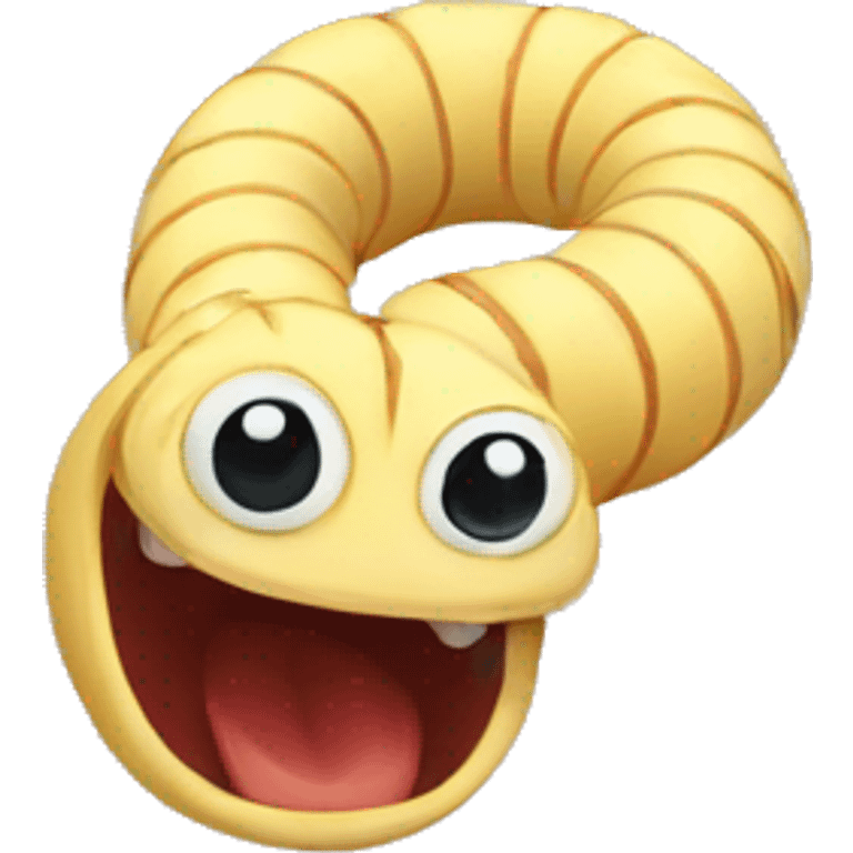 worm emoji