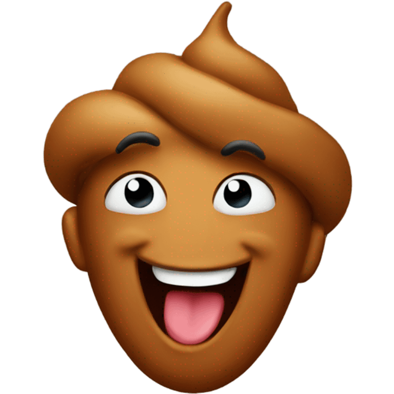 Happy poop emoji