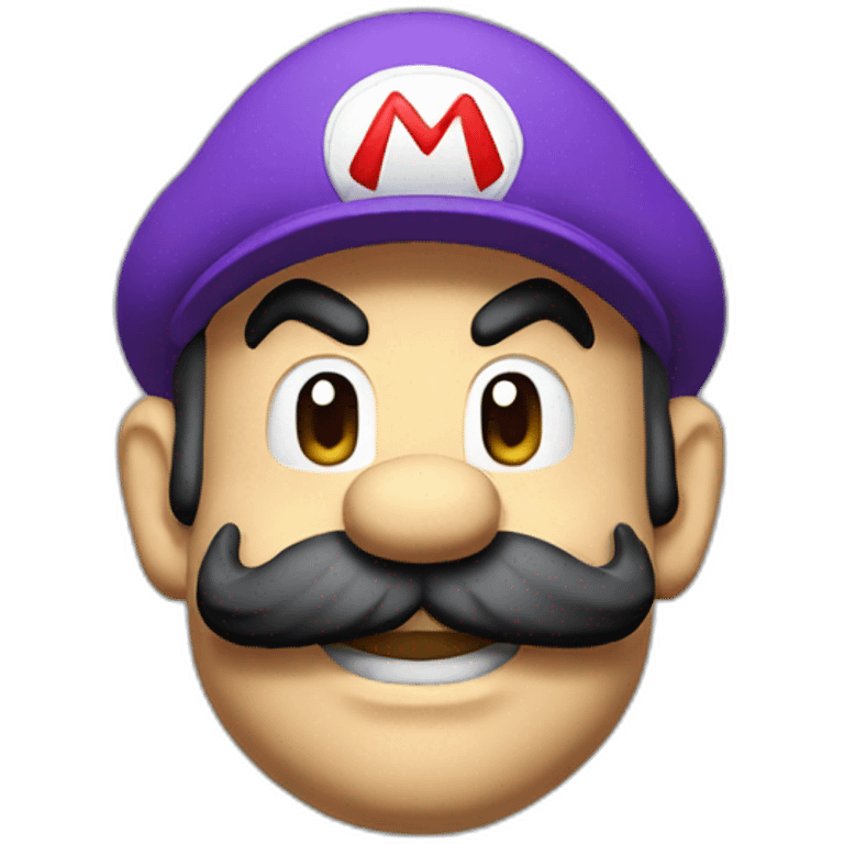 Mario mixed Wario emoji