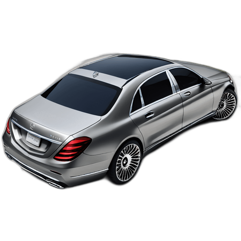 Gray Mercedes maybach 2022 emoji