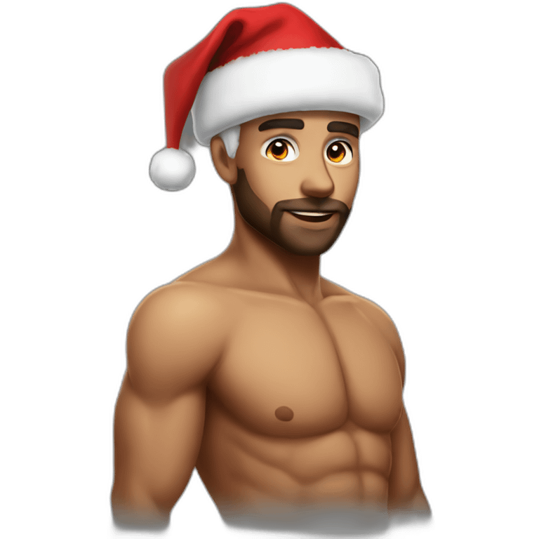 sexy santa emoji