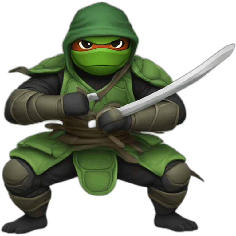 Tortue ninja emoji