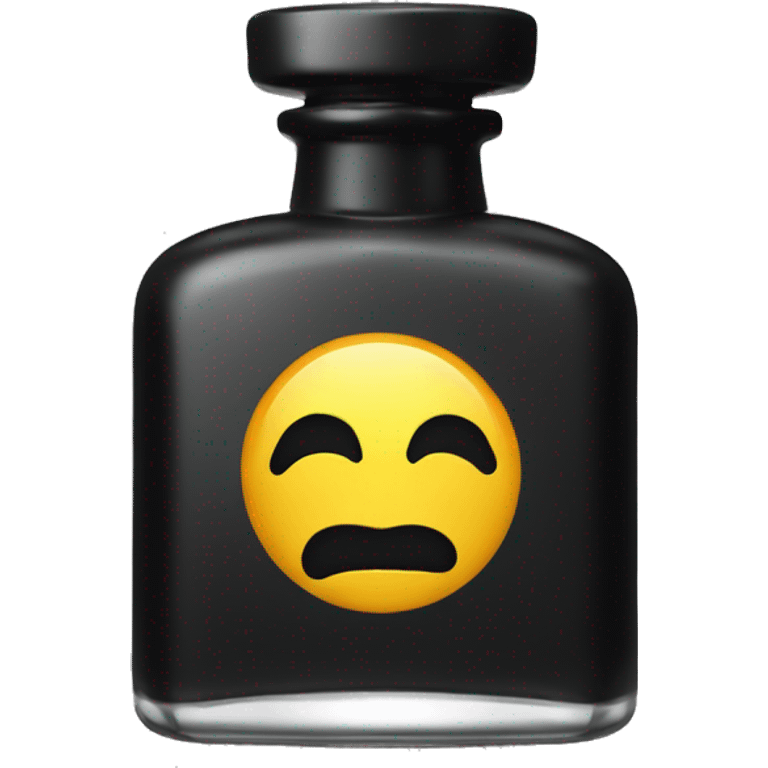  Black cologne bottle  emoji