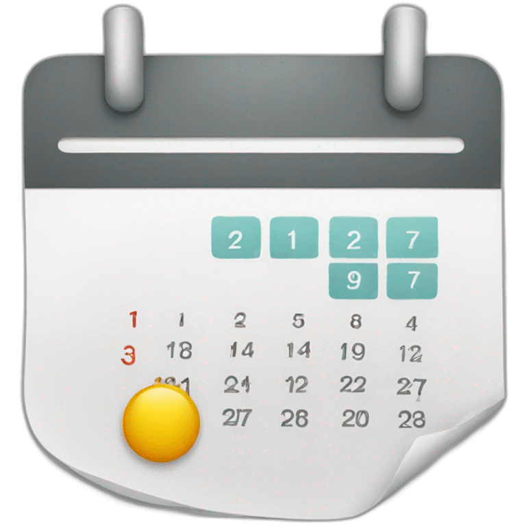 calendar icon emoji