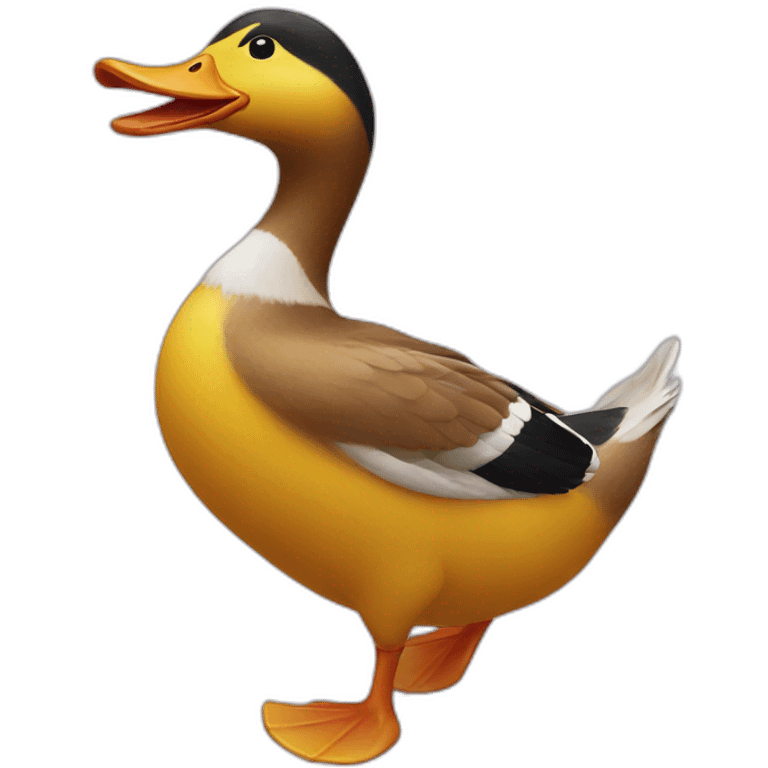 Dancing duck emoji