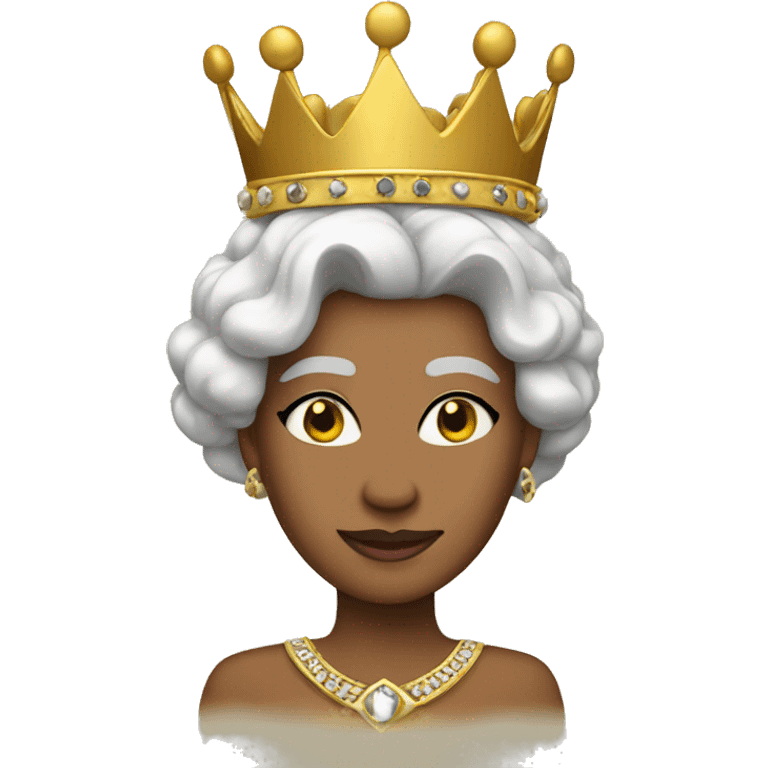 queen in queen outfit
 emoji