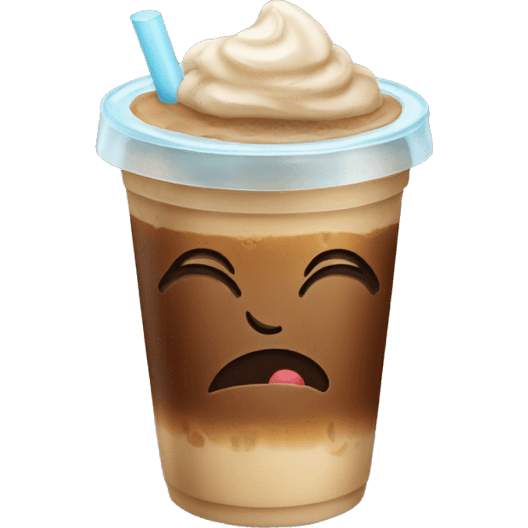 Iced coffee  emoji