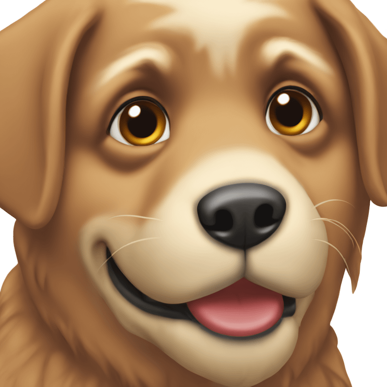 Perro cimarron emoji