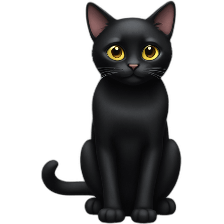 black cat emoji