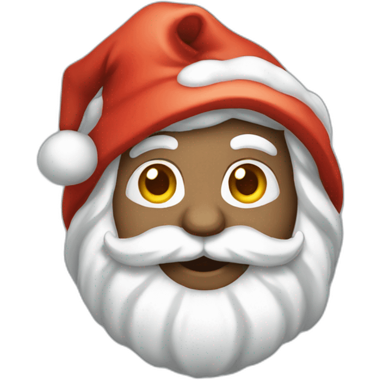 Santa Claus de Halloween emoji