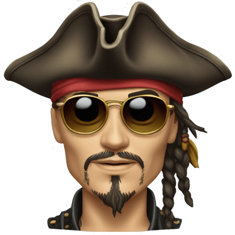 Johnny Depp pirates des Caraïbes emoji