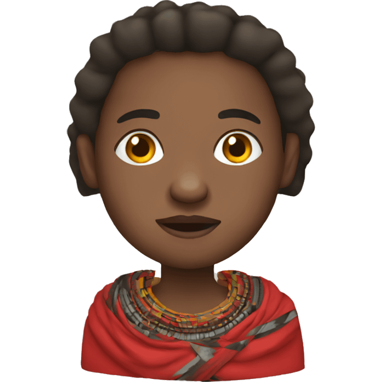 Maasai emoji