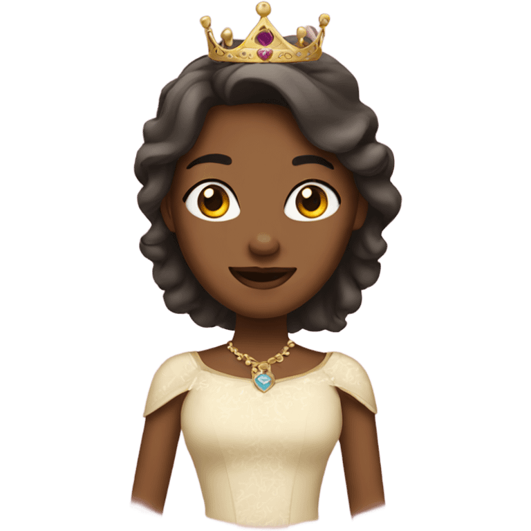 Princess with beard emoji