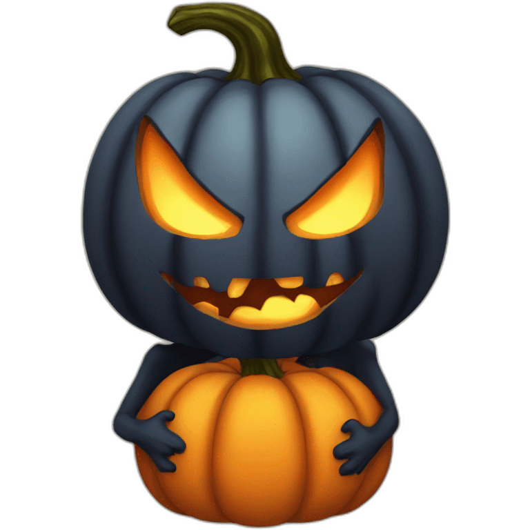 Evil Pumpkin emoji