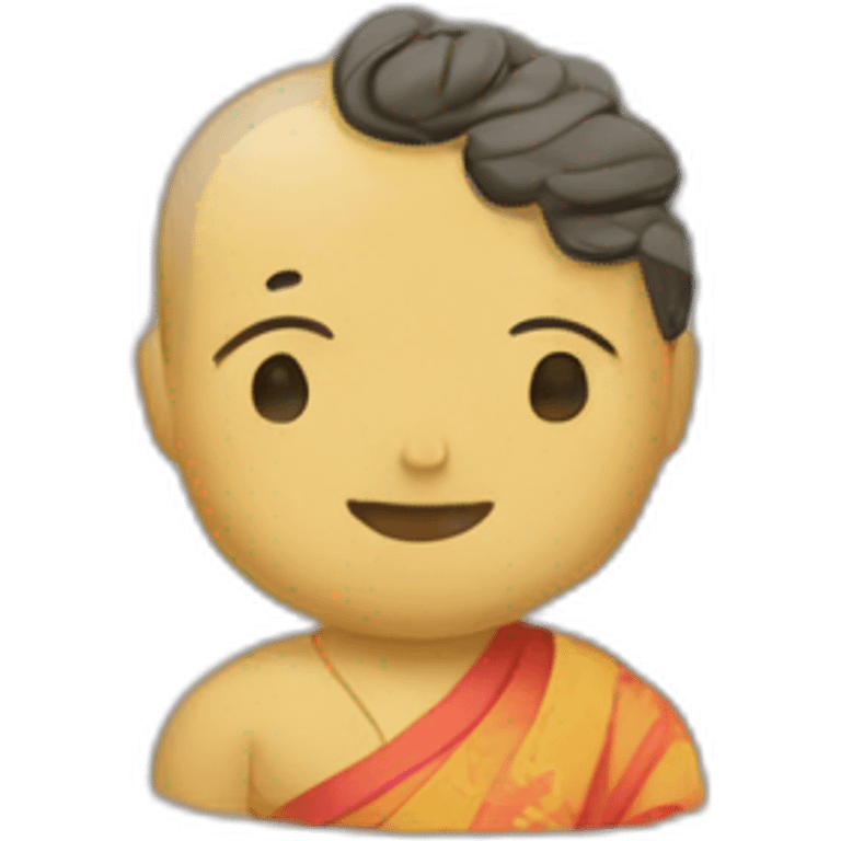 Buddha wearing kimono emoji