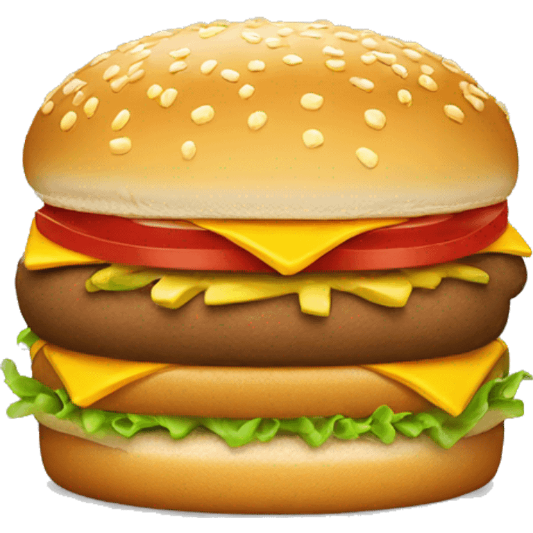 Big Mac McDonald’s  emoji