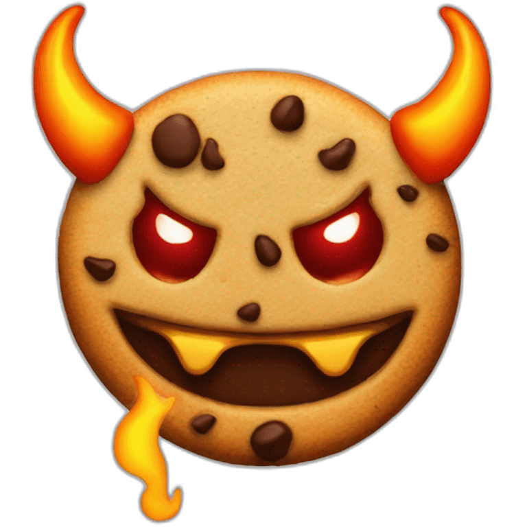 devilish cookies emoji