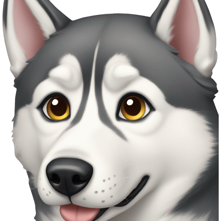 Siberian Husky emoji