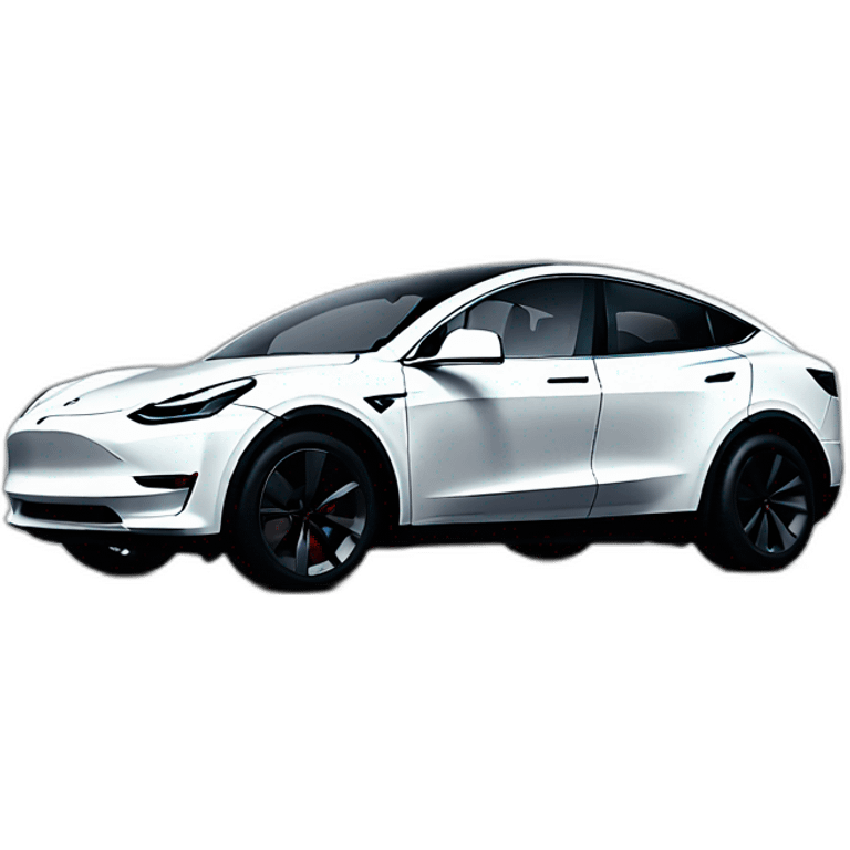 tesla model y emoji