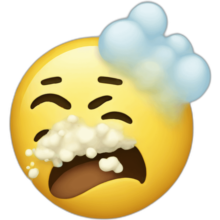 sneezing emoji