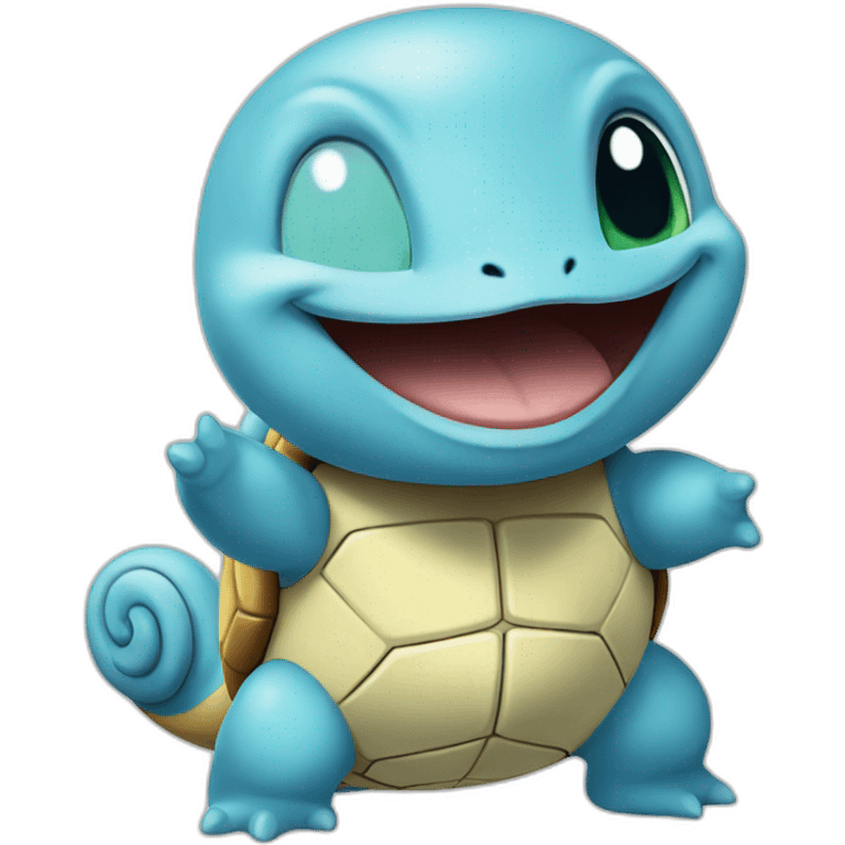 Happy squirtle emoji