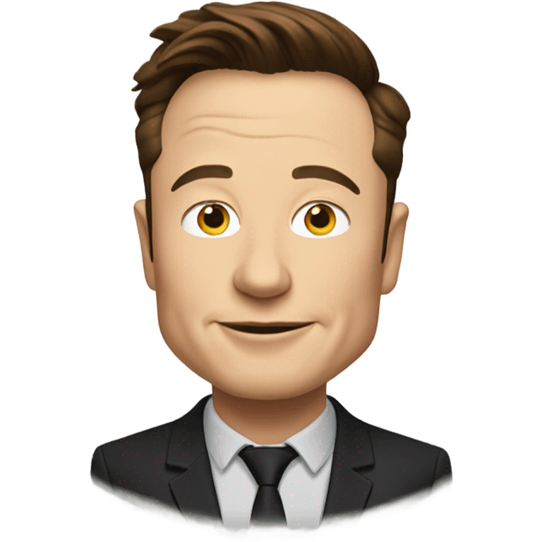 Elon Musk emoji